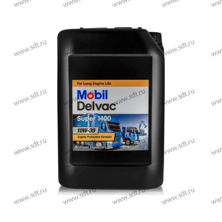 Моторное масло Mobil Delvac Super 1400 10W30 (20л)